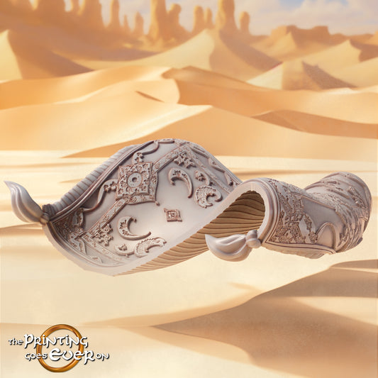 Produktfoto Tabletop 28mm The Printing Goes Ever On (TPGEO)  0: Fliegender Teppich: Magisches Fortbewegungsmittel der Orientalischen Wüstenmenschen