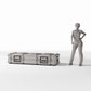 Diorama model-making product photo 1: Diorama storage: military transport crate with clasps (Ref. 371D)