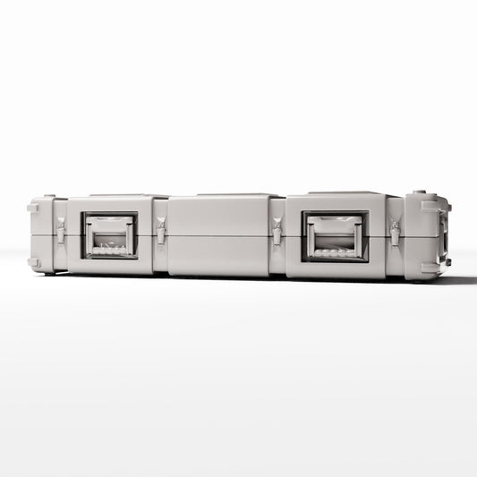 Diorama model-making product photo 0: Diorama storage: military transport crate with fasteners (Ref. 371D)