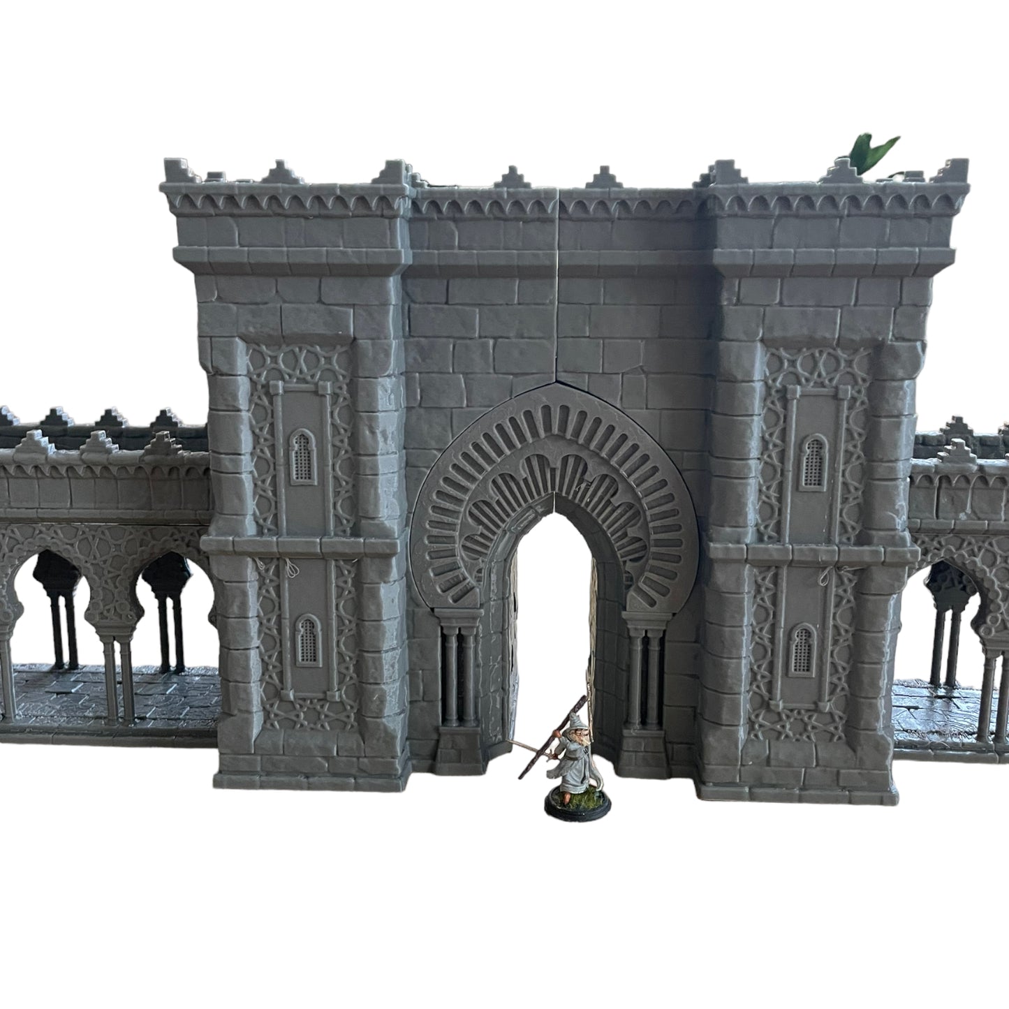 Product photo Tabletop 28mm The Printing Goes Ever On (TPGEO) 0: Oriental Gate - Fortification of an Oriental City - Gate, Tower, and Wall
