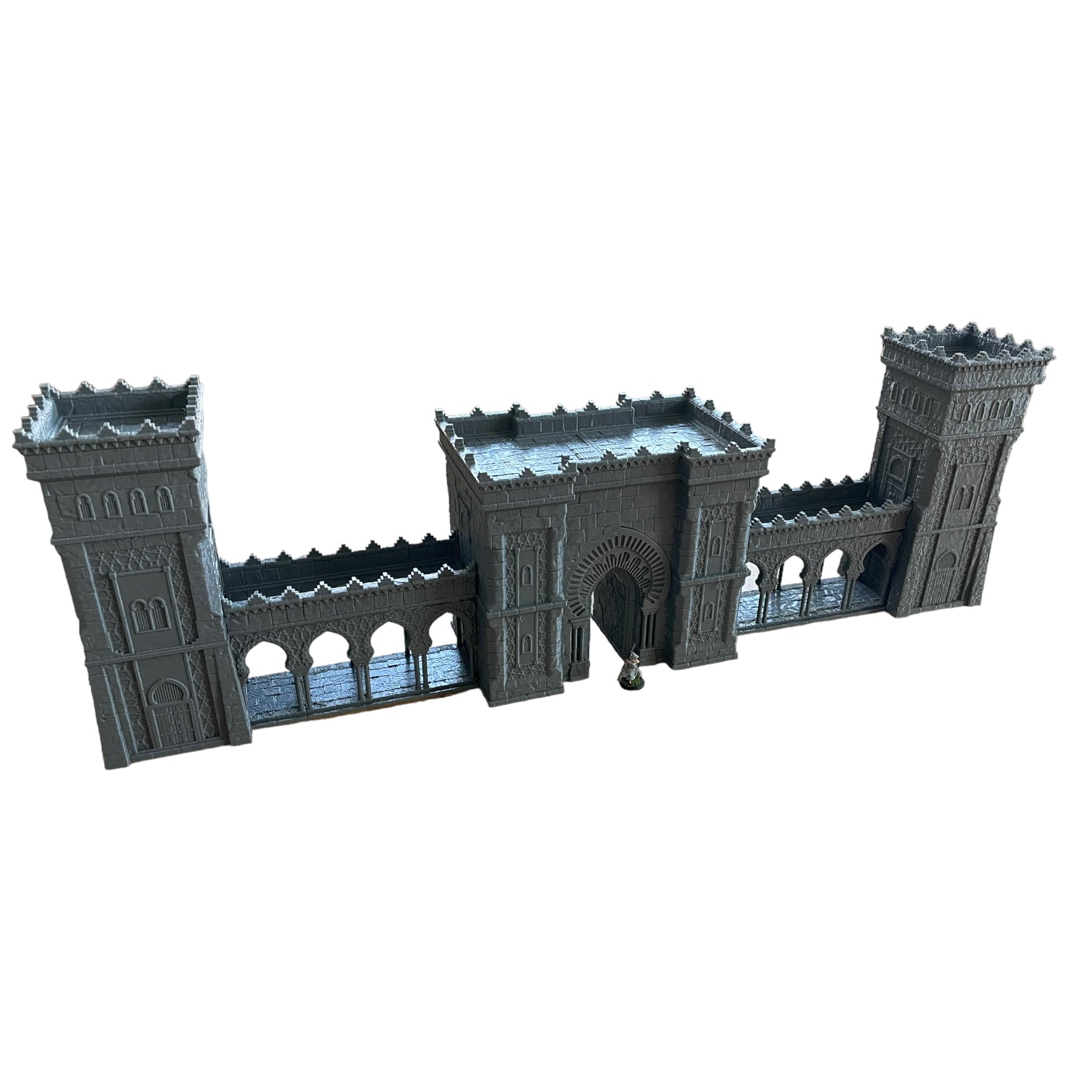 Product photo Tabletop 28mm The Printing Goes Ever On (TPGEO) 0: Oriental Gate - Fortification of an Oriental City - Gate, Tower, and Wall