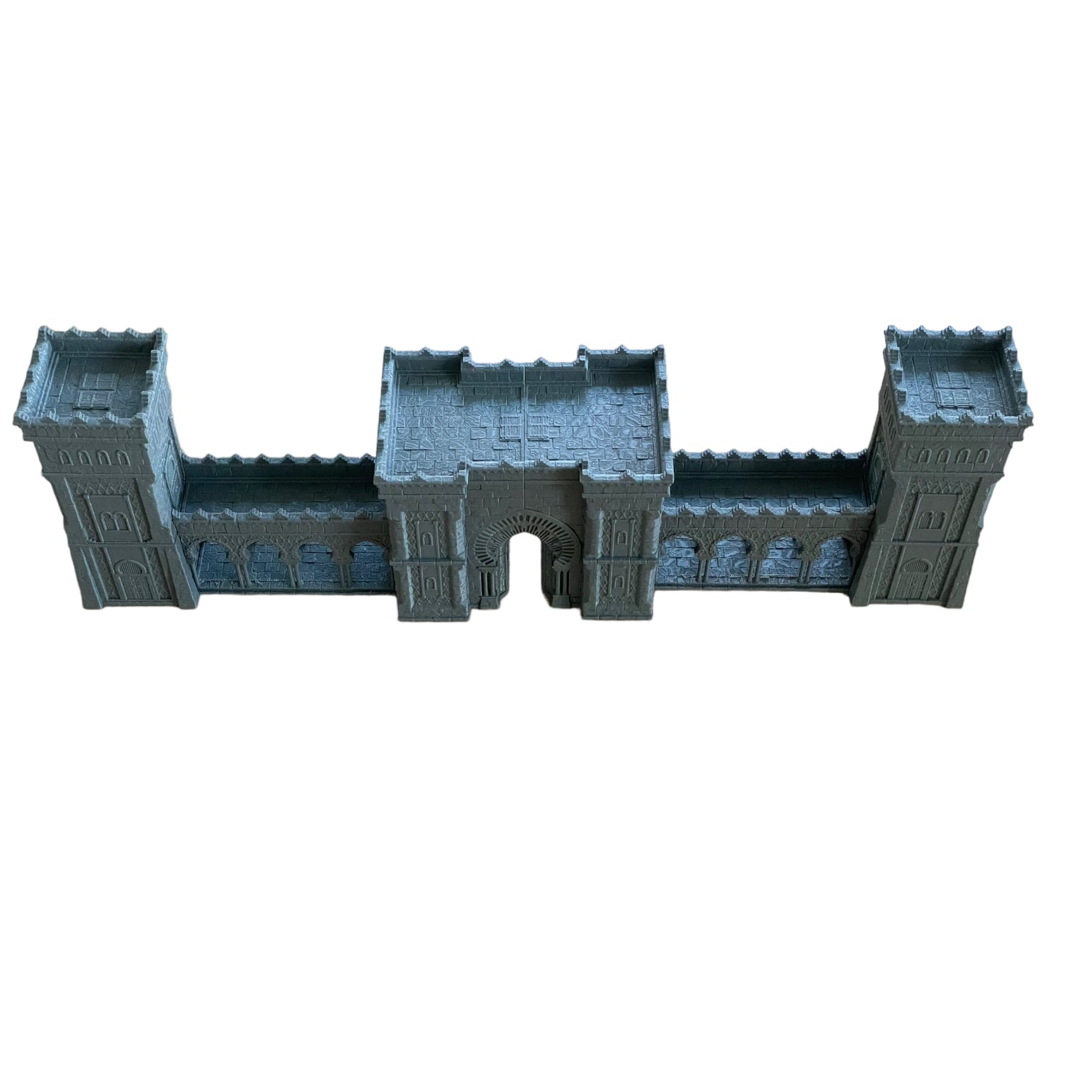 Product photo Tabletop 28mm The Printing Goes Ever On (TPGEO) 0: Oriental Gate - Fortification of an Oriental City - Gate, Tower, and Wall
