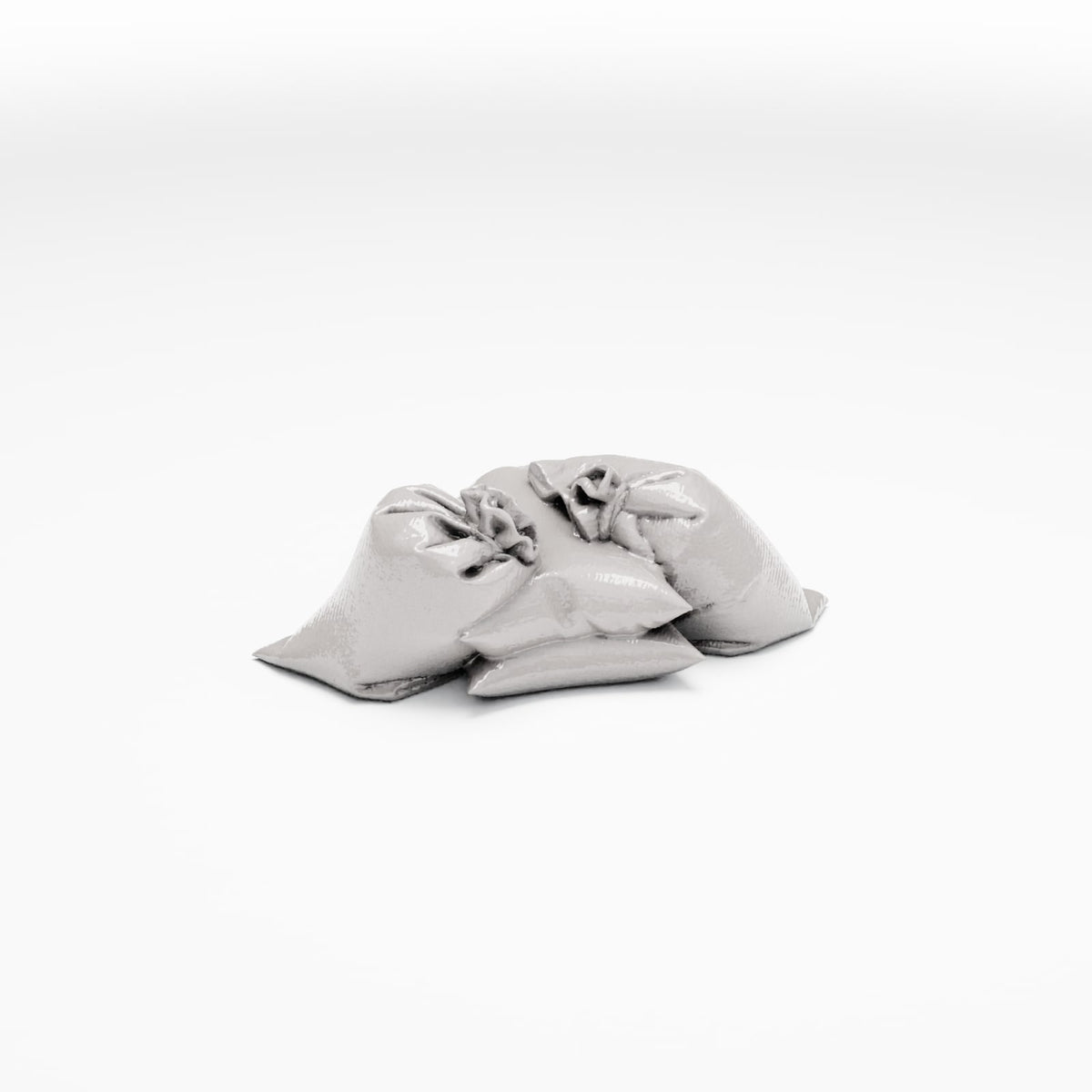 Diorama modeling product photo 3: Military diorama: Sandbag bundles for fortifications (Ref. 390D)