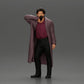 Diorama model building product photo 0: Diorama miniature: standing man with pointed beard, open coat, hand on chin (Ref No. A98)