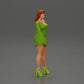 Diorama model building product photo 1: Diorama miniature: Posing woman in kimono dress with platform shoes (Ref No. A86)