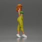 Diorama model building product photo 1: miniature figure: standing woman with curly hair in green outfit, posing (Ref No. A130)