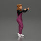 Diorama model building product photo 1: Standing, smiling girl in overalls, both thumbs up - diorama figure (Ref No. A82)