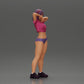 Diorama model building product photo 1: Diorama miniature: Female figure in bikini, short shirt & hairband, posing (Ref No. A97)