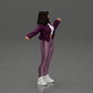 Diorama model building product photo 1: Diorama miniature: Woman in open jacket, crop top, and tight pants (Ref No. A114)