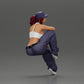 Diorama model building product photo 2: miniature figure: lowrider woman sitting with cap, arm on knee, tank top & sneakers (Ref No. A138)