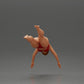 Diorama model building product photo 2: Diorama miniature: Woman in red bikini, elegant diving/jumping pose (Ref No. A137)