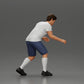 Diorama model building product photo 3: Diorama miniature: Man in shorts playing table football, t-shirt & high socks (Ref No. A71)