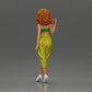 Diorama model building product photo 3: miniature figure: standing woman with curly hair in green outfit, posing (Ref No. A130)