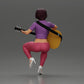 Diorama model building product photo 3: miniature: woman with short hair playing acoustic guitar necklace, strappy sandals (Ref No. A128)