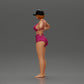 Diorama model building product photo 4: Diorama figure: Standing miniature figure in summer look with cap, shorts, barefoot on the beach (Ref No. A108)