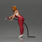 Diorama model building product photo 5: Diorama figure: Mechanic with fuel nozzle in red overalls - standing diorama miniature (Ref No. A136)