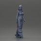 Diorama model building product photo 6: miniature figure: hip-hop lowrider woman with cap, crop top & baggy pants (Ref No. A103)