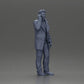 Diorama model building product photo 7: Diorama figure - Turkish man in a coat with a turtleneck, talking on the phone (Ref No. A78)