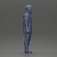 Diorama model building product photo 7: Standing figure: Man with cap & hoodie (Ref No. A100)