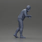 Diorama model building product photo 8: Diorama figure: Man with hood, hands on car, slightly leaning forward (Ref No. A115)