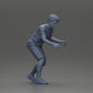 Diorama model building product photo 8: Diorama miniature: Man in shorts playing table football, T-shirt & high socks (Ref No. A71)