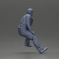 Diorama model building product photo 8: Diorama seated figure: Turkish man with tie and vest, half kneeling (Ref No. A72)
