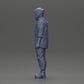 Diorama model building product photo 10: Standing figure: Man with cap & hoodie (Ref No. A100)