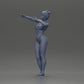 Diorama model building product photo 11: Diorama miniature: Woman in bikini taking selfie on the beach, standing figure (Ref No. A69)