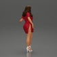 Diorama model building product photo 2: Diorama miniature: Woman in a long red shirt dress, white accents, high sandals (Ref No. A126)