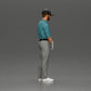 Diorama model building product photo 14: Diorama figure: standing miniature golfer with cap, glove, and golf club - diorama figure (Ref No. A143)