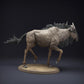 Product photo Animal Figure Diorama, Model Building: 0: Savanna Animals Figure: Gnu – Wildlife Miniature for Dioramas and Model Building (Ref 01_01_84)