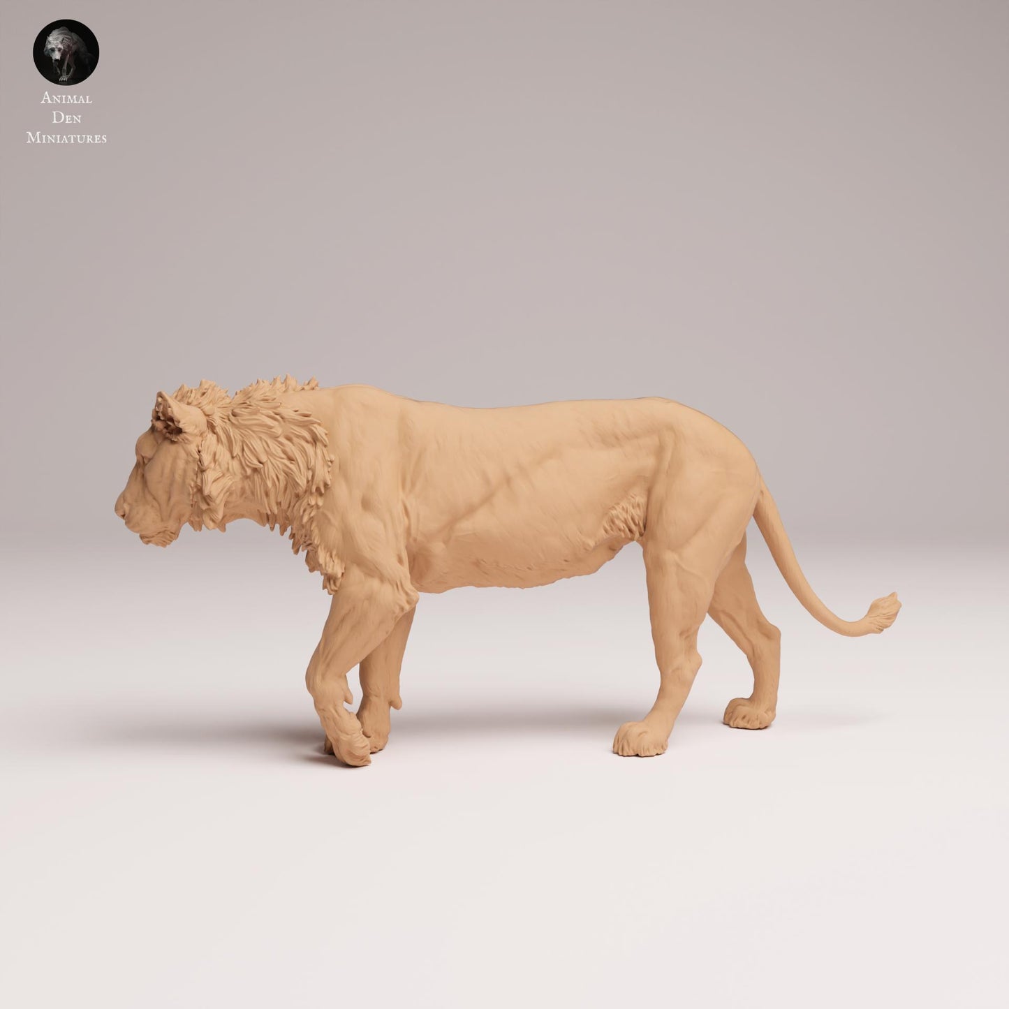 Product photo Animal Figure Diorama, Model Building: 0: Wild Animal Figure: Lion – Cub (Ref 25_08_12)