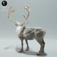 Product photo Animal Figure Diorama, Model Building: 0: Wild Animal Figure: Reindeer – Bull Caribou (Ref 01_01_68)