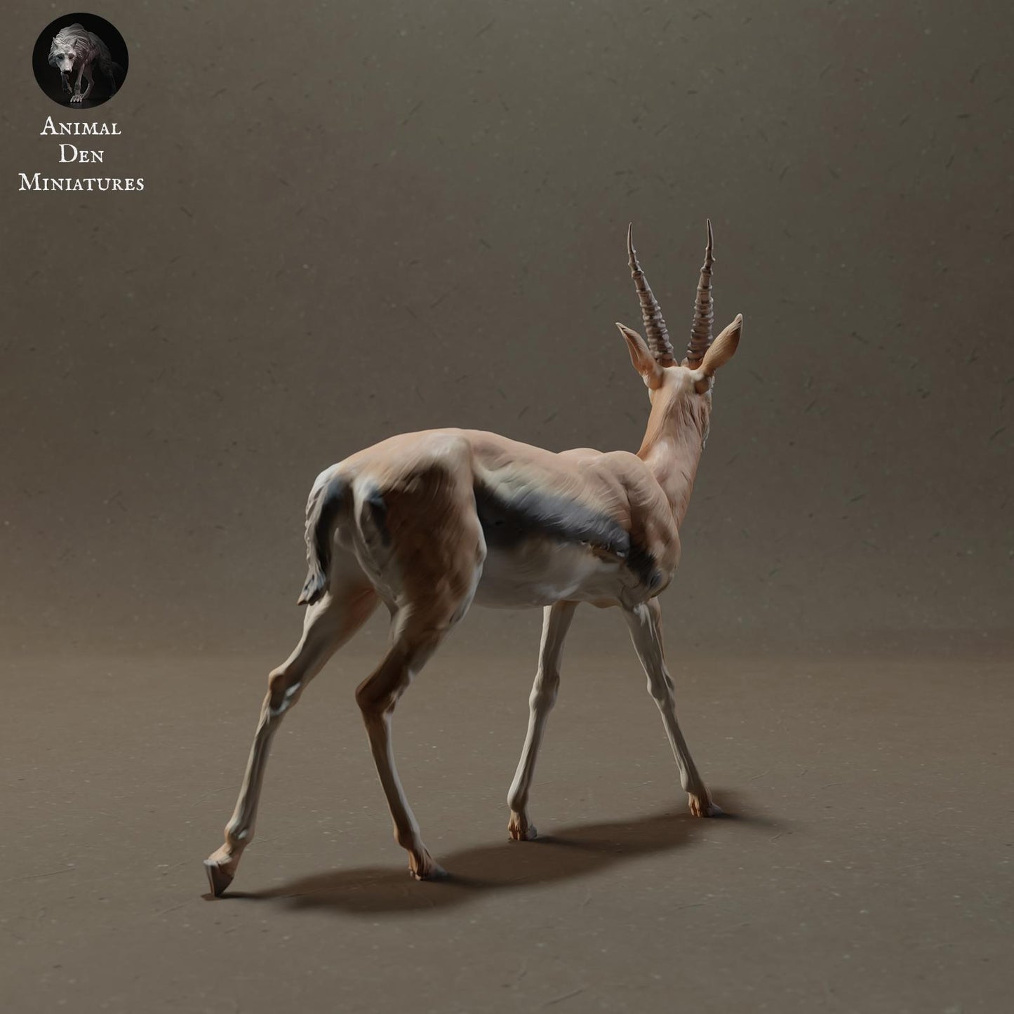 Product photo Animal Figure Diorama, Model Building: 0: Savanna Animals Figure: Thomson's Gazelle (Ref 01_01_57)