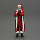 Diorama model building product photo 0: Santa Claus miniature, standing with crossed arms for diorama (Ref No. A51)