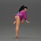 Diorama model building product photo 1: Diorama miniature: Female figure in a long shirt and bikini, leaning on a table (Ref No. A52)