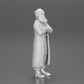 Diorama model building product photo 7: Santa Claus miniature, standing with crossed arms for diorama (Ref No. A51)