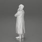 Diorama model building product photo 10: Santa Claus miniature, standing with crossed arms for diorama (Ref No. A51)
