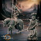 Product photo Tabletop 28mm The Printing Goes Ever On (TPGEO) 0: Dark Ambassador - Mounted and Foot - Regent of the Dark Realm