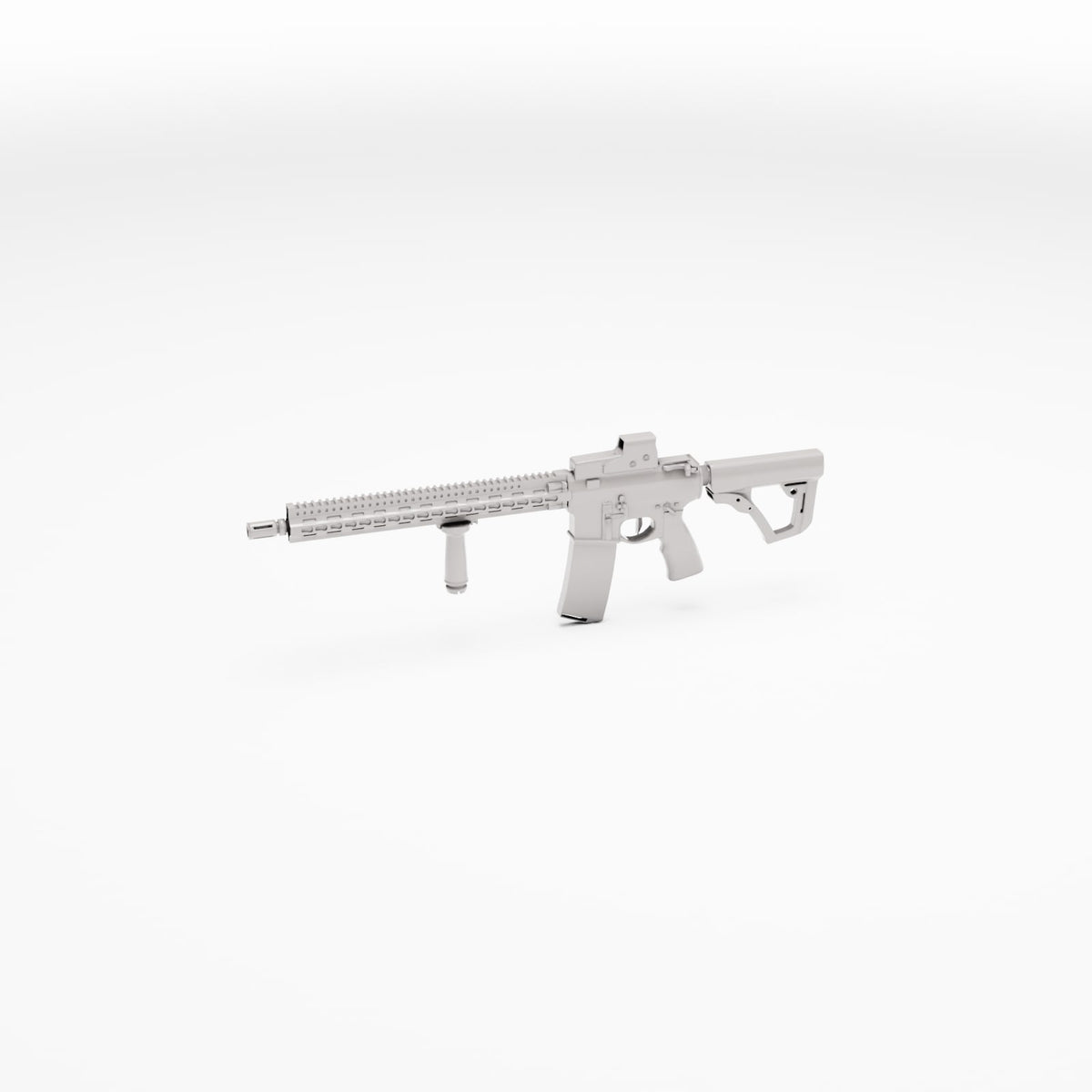 Diorama model-building product photo 3: Diorama weapons: Modern assault rifle with optic sight (Ref. 413D)