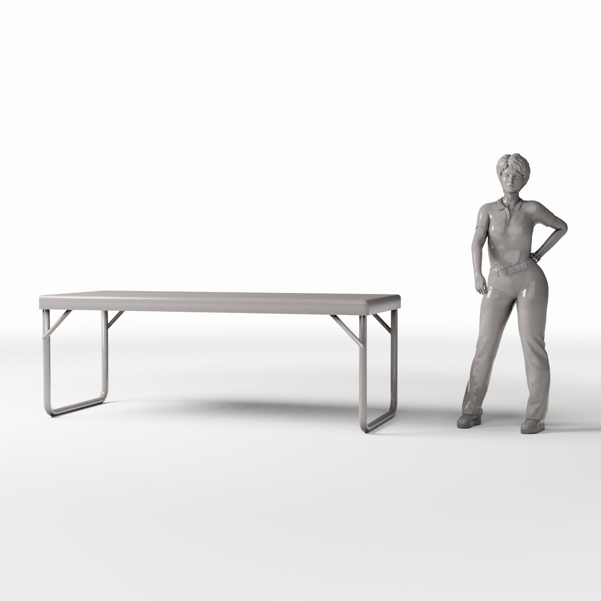 Diorama model product photo 1: Diorama furniture: Military camp workbench (Ref. 416D)