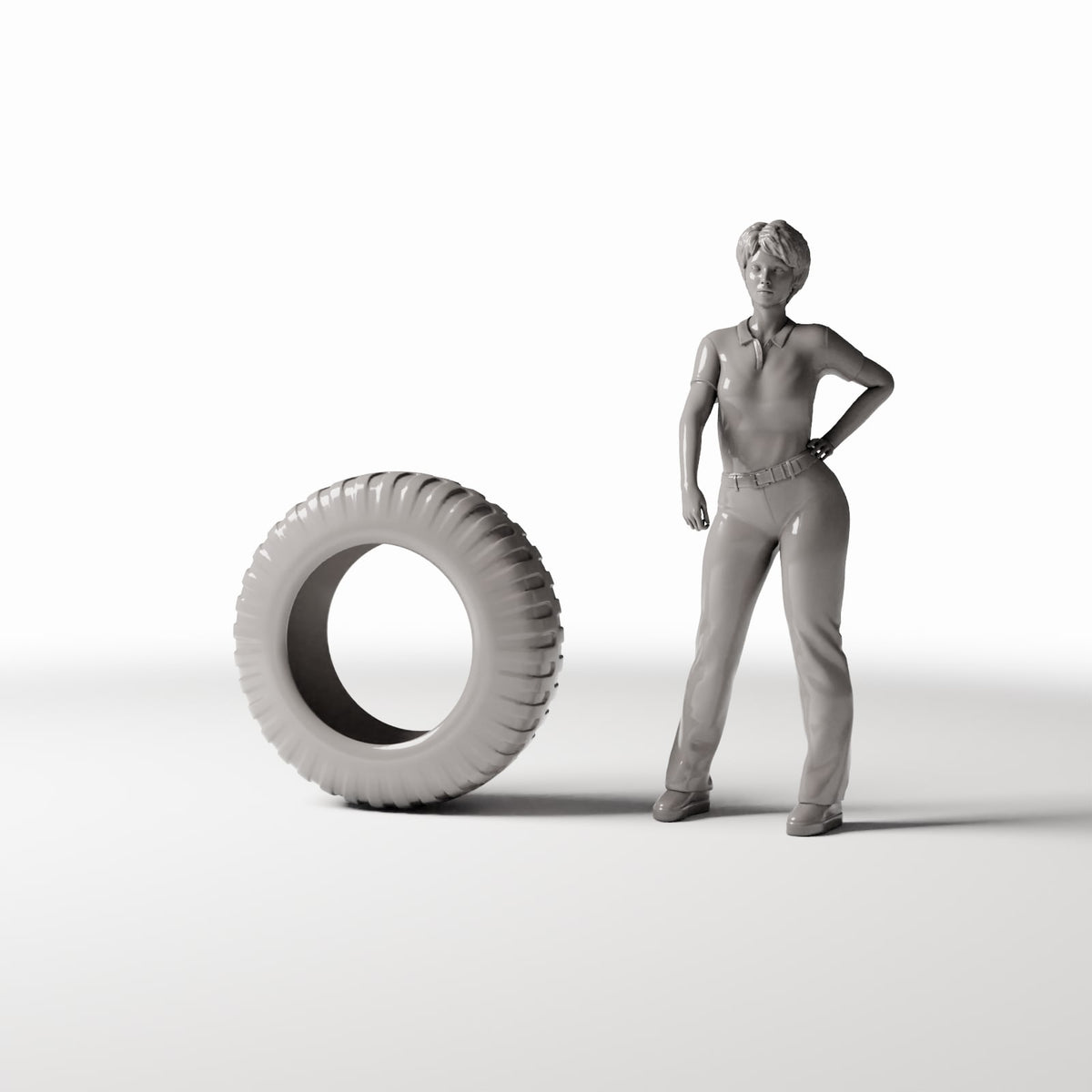 Diorama modelling product photo 1: Diorama Storage & Transport: Sturdy military tire (Ref. 419D)