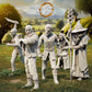 Product photo Tabletop 28mm The Printing Goes Ever On (TPGEO) 0: Shadowy Intruders - Dark Wizard with Sinister Followers