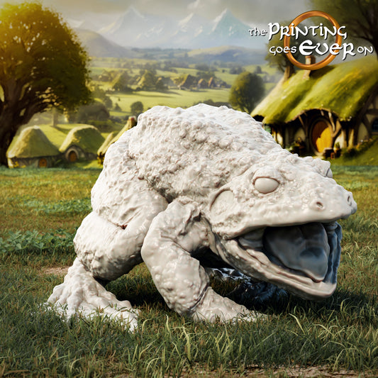 Product photo Tabletop 28mm The Printing Goes Ever On (TPGEO) 0: Bullfrog - Giant Toad