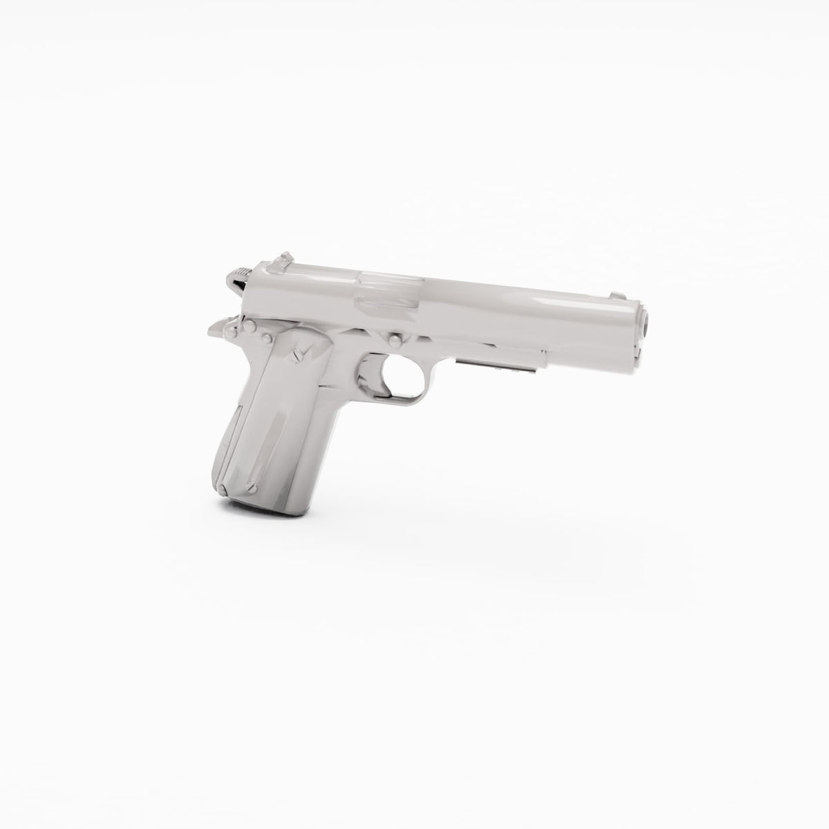 Diorama model-making product photo 0: Diorama weapons: handgun with grip panels (Ref. 424D)