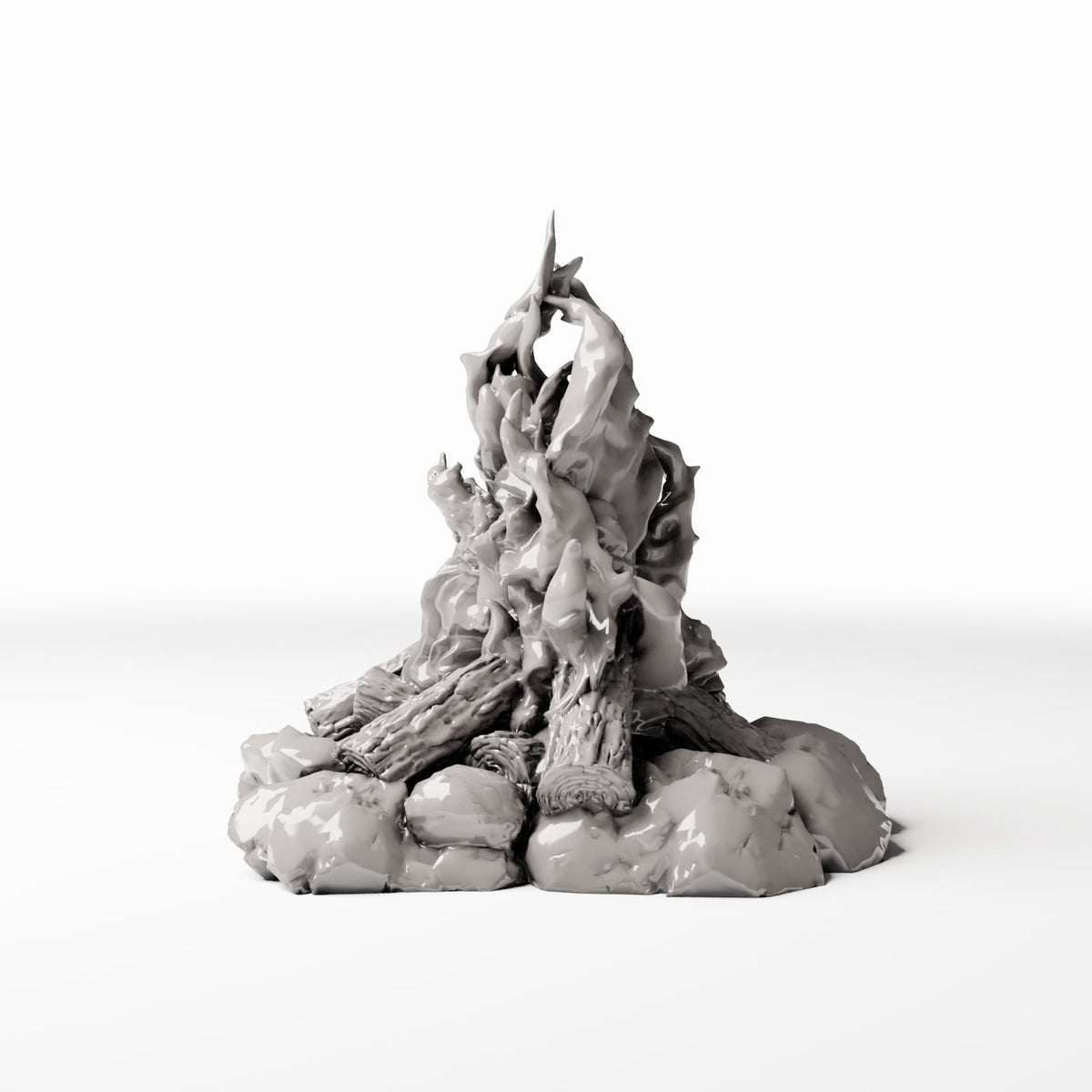 Diorama model-making product photo 0: Diorama scenery: campfire with stone ring (Ref. 429D)