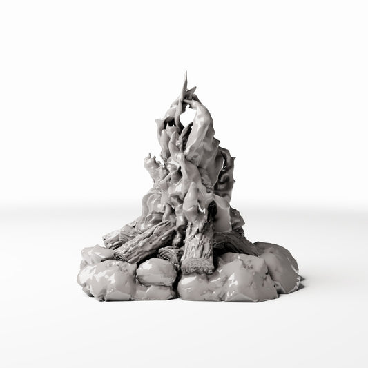 Diorama model-making product photo 0: Diorama scenery: campfire with stone ring (Ref. 429D)