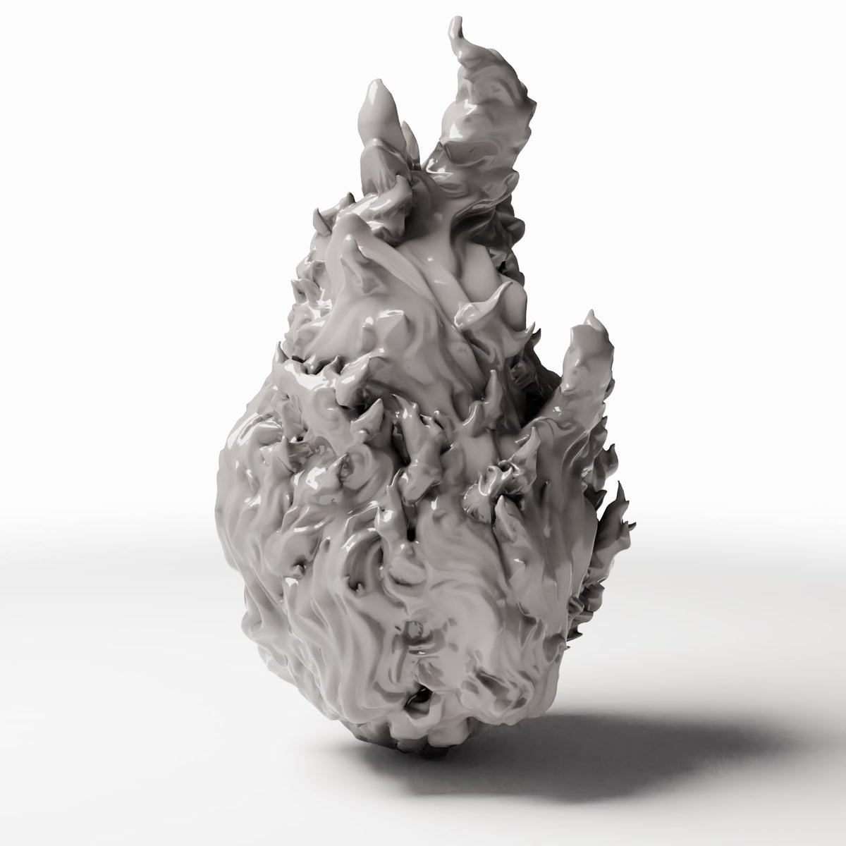 Diorama model-making product photo 0: Diorama terrain: Flame column for ruins (Ref. 430D)