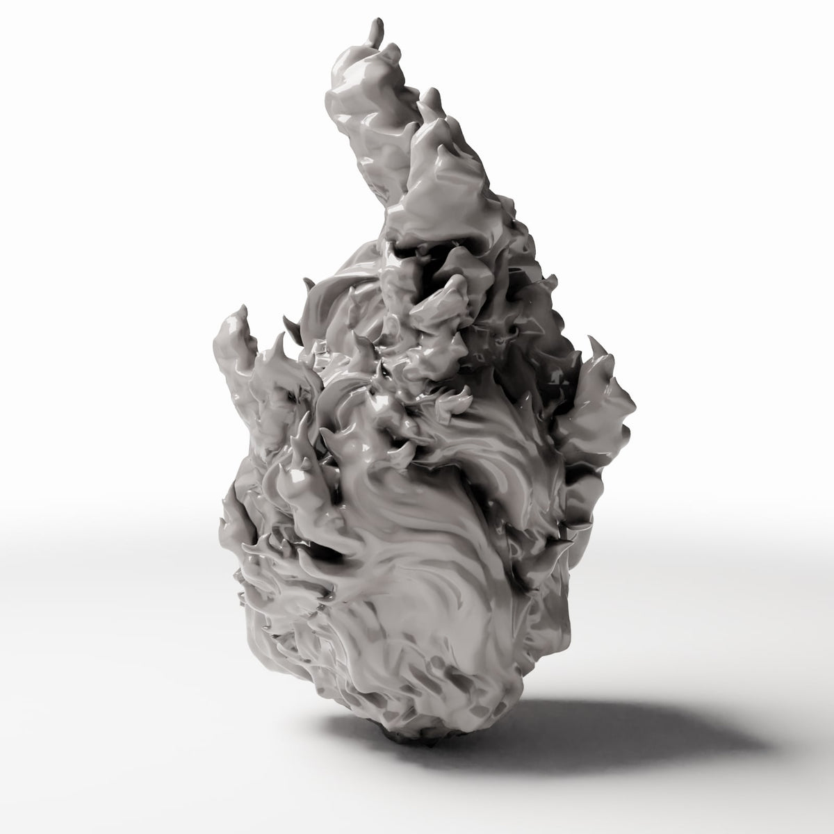 Diorama model-building product photo 3: Diorama terrain: Column of flames for ruins (Ref. 430D)