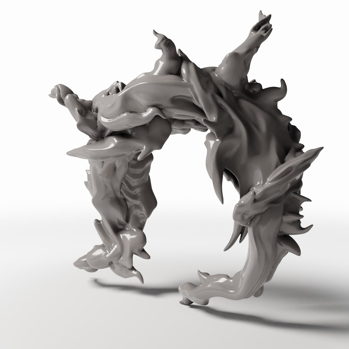 Diorama Model-Making Product Photo 0: Diorama Terrain: Flame Portal as a Ring of Fire (Ref. 431D)